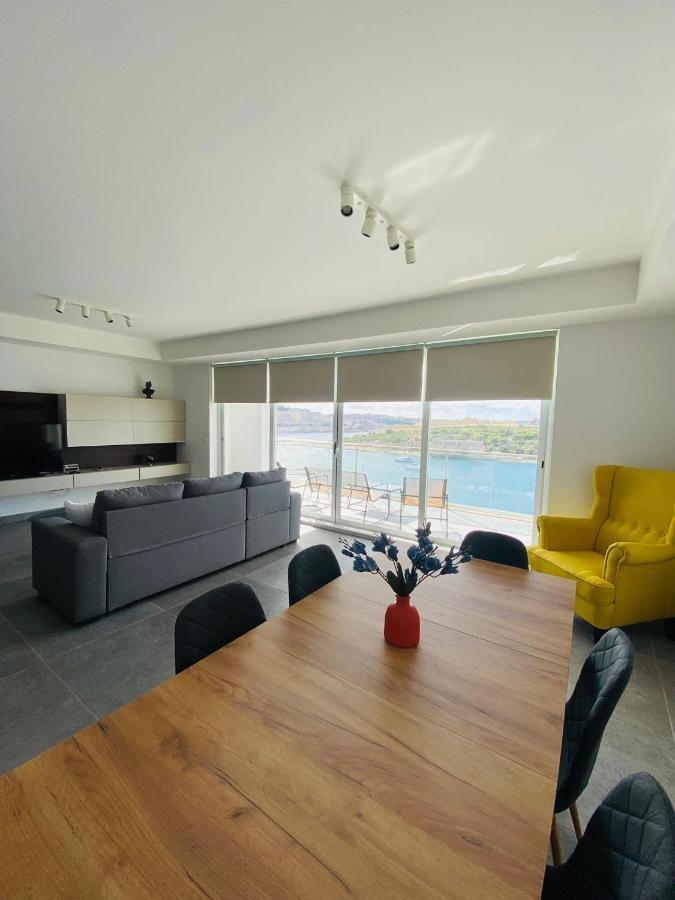 Sliema Seaview Apartment- Valletta Views - Apt 8, 49 Tigne Point Mansions Dış mekan fotoğraf
