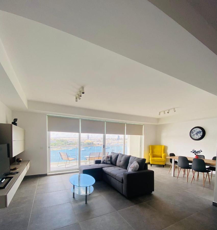 Sliema Seaview Apartment- Valletta Views - Apt 8, 49 Tigne Point Mansions Dış mekan fotoğraf